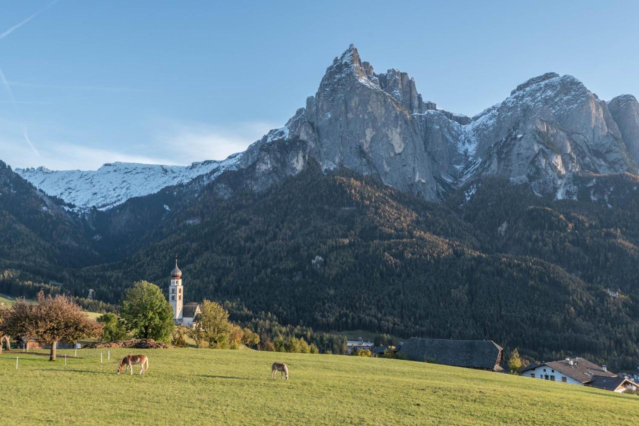 Ferienwohnung Toni Seis Siusi Exterior foto